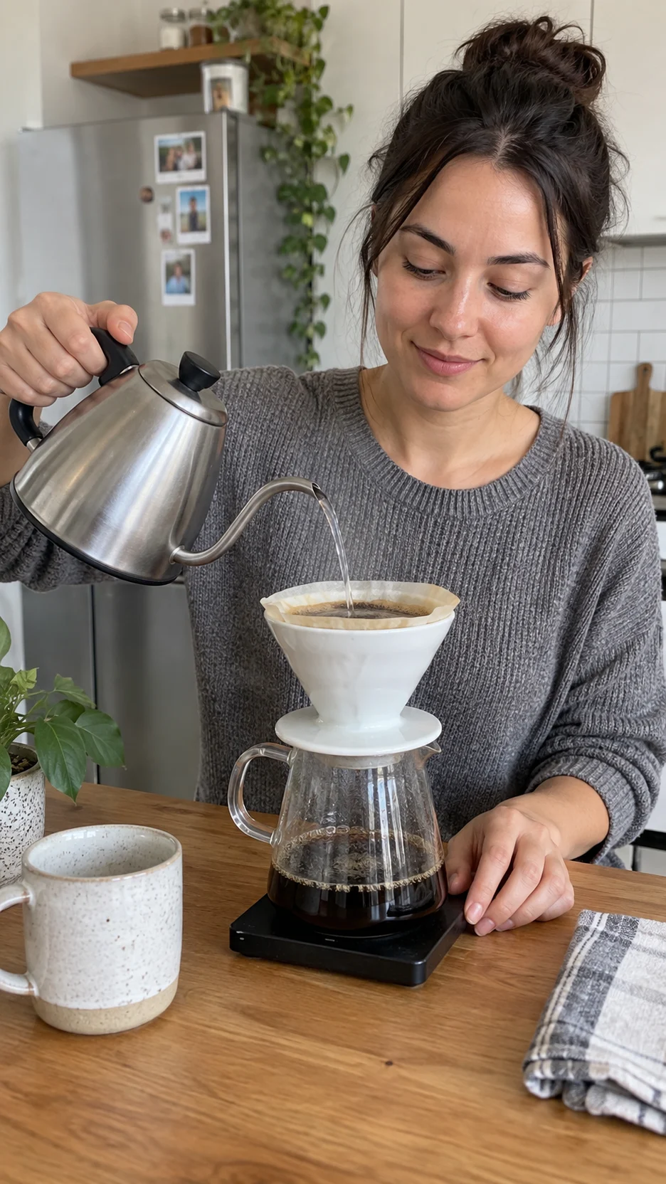 Morning pour-over template preview
