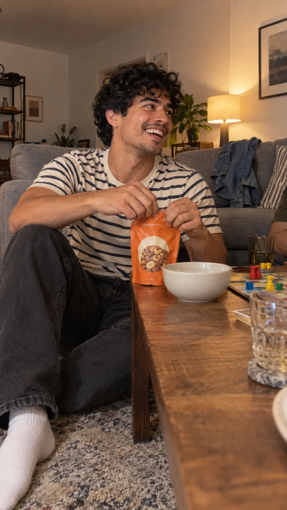 Game night snack break template preview