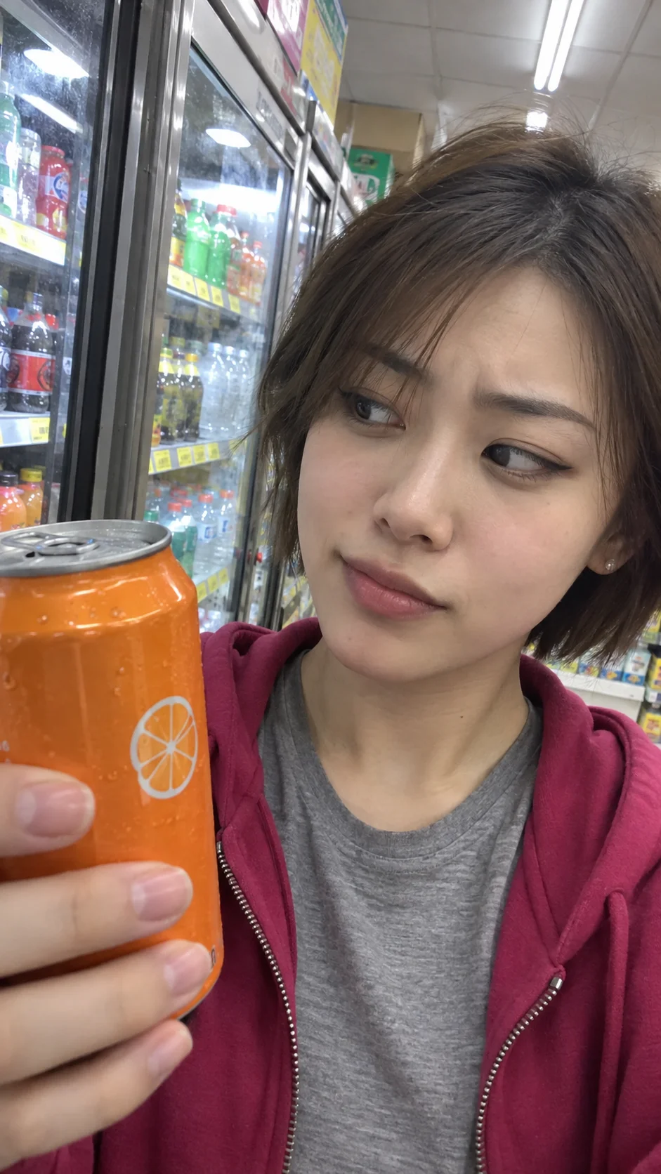 Grocery aisle soda find template preview