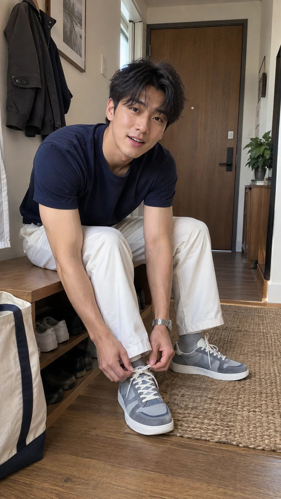 New sneakers at the door template preview
