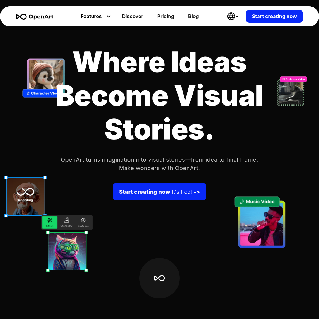 AI Art Generator: Free AI Image Generator & Editor | OpenArt
