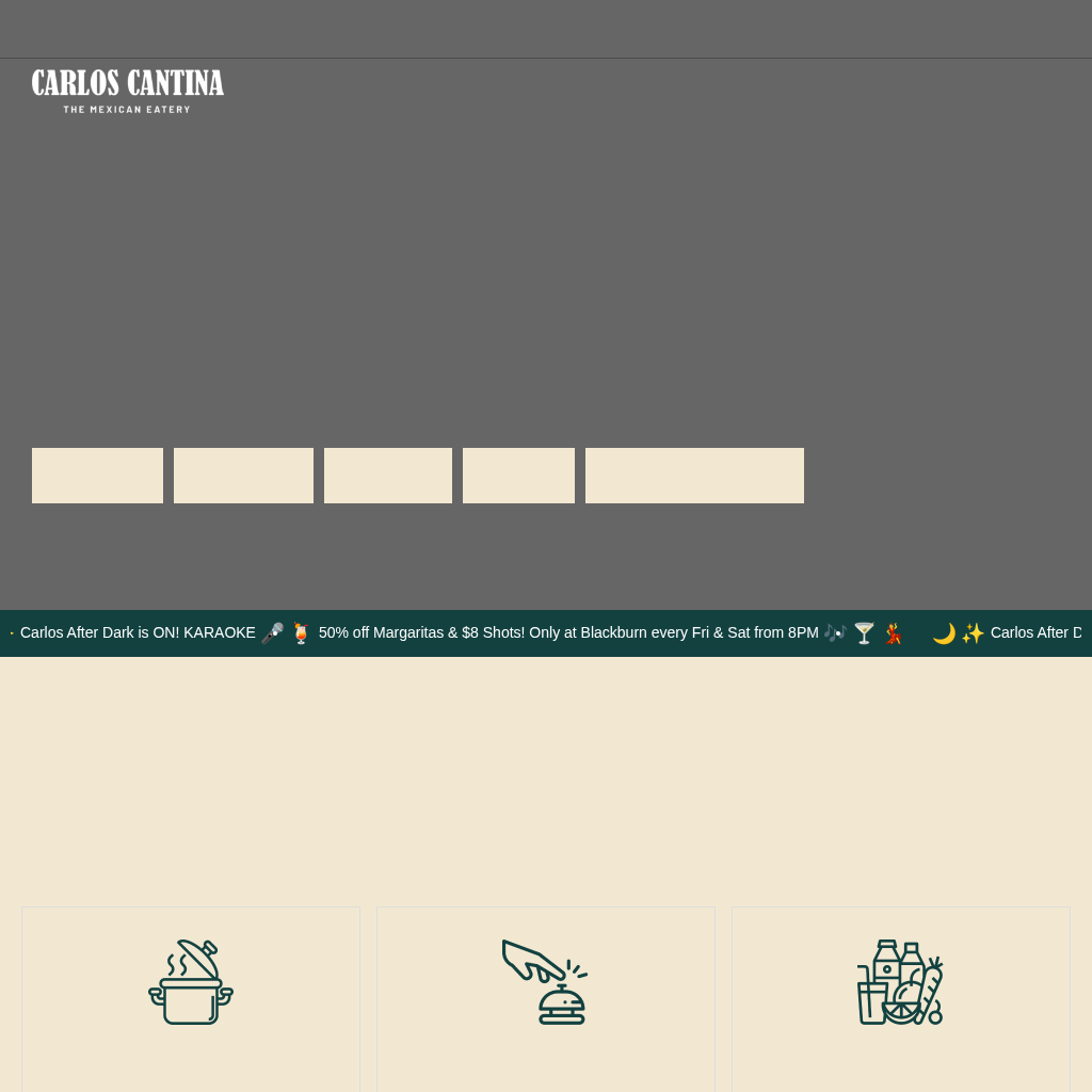 Mexican Restaurant Near Me | Mexican Food in Melbourne | Burritos, Fajitas & Tacos Food - carloscantina.com.au