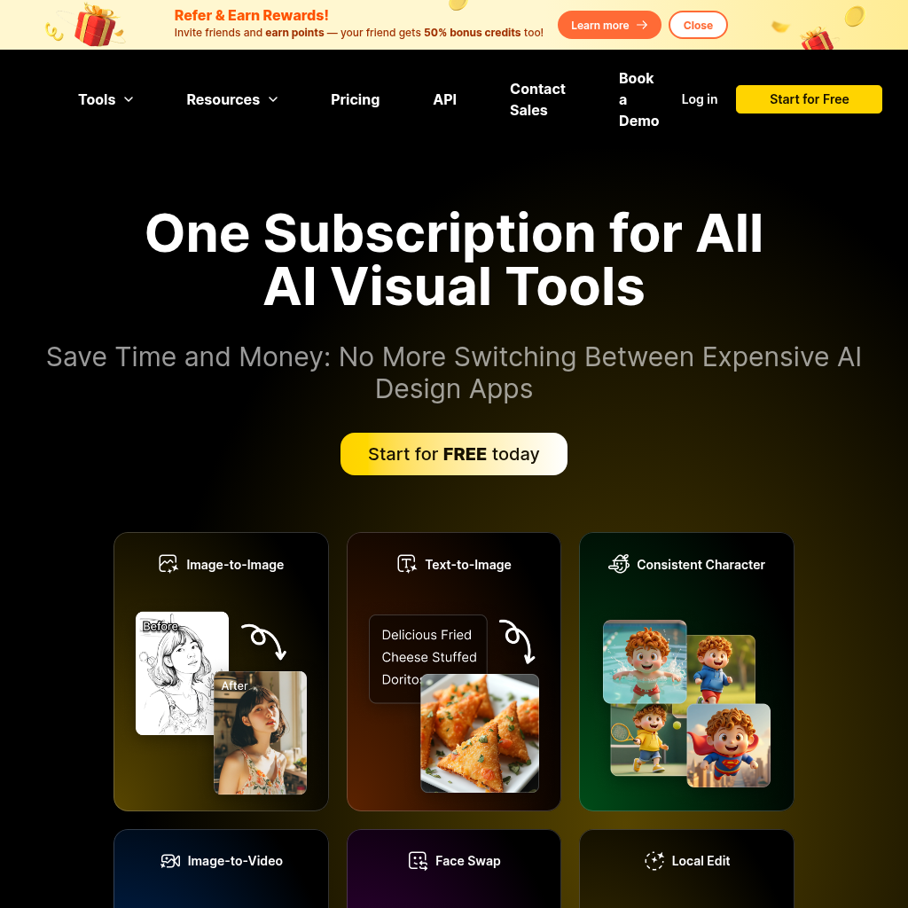 The Most Controllable AI Image & Design Tool