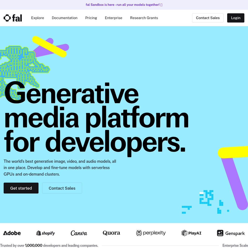 Generative AI APIs | Run Img, 3D, Video AI Models 4x Faster | fal.ai