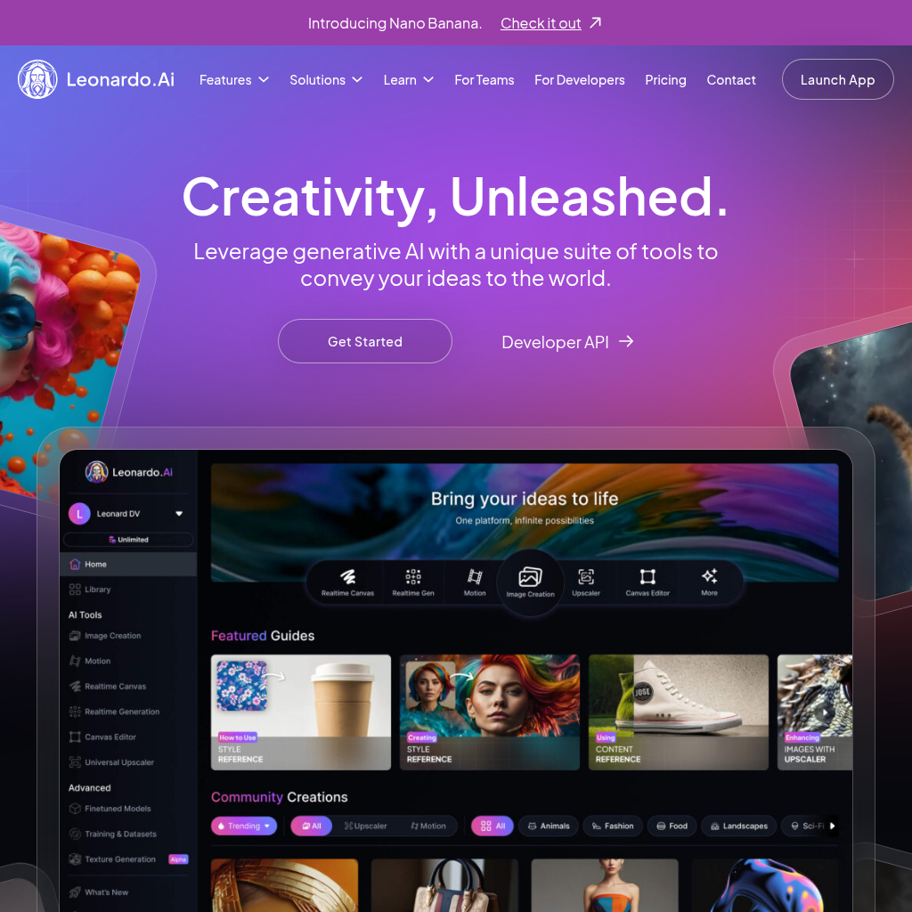 AI Image Generator - Create Art, Images & Video | Leonardo AI