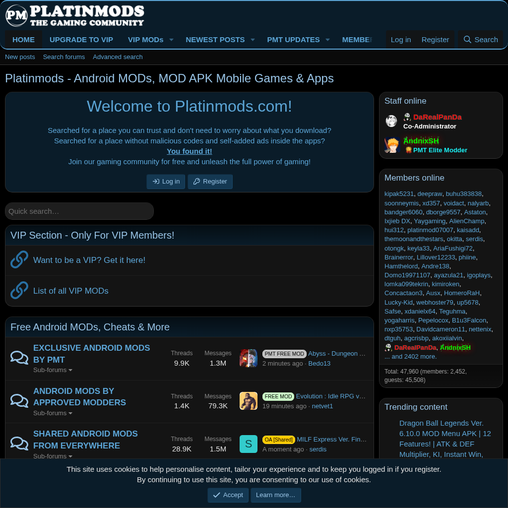 Platinmods - Android MODs, MOD APK Mobile Games & Apps