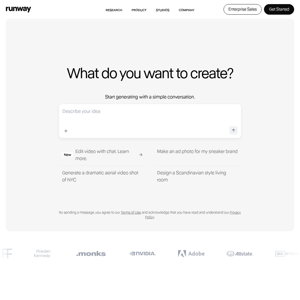 Runway | AI Image and Video Generator