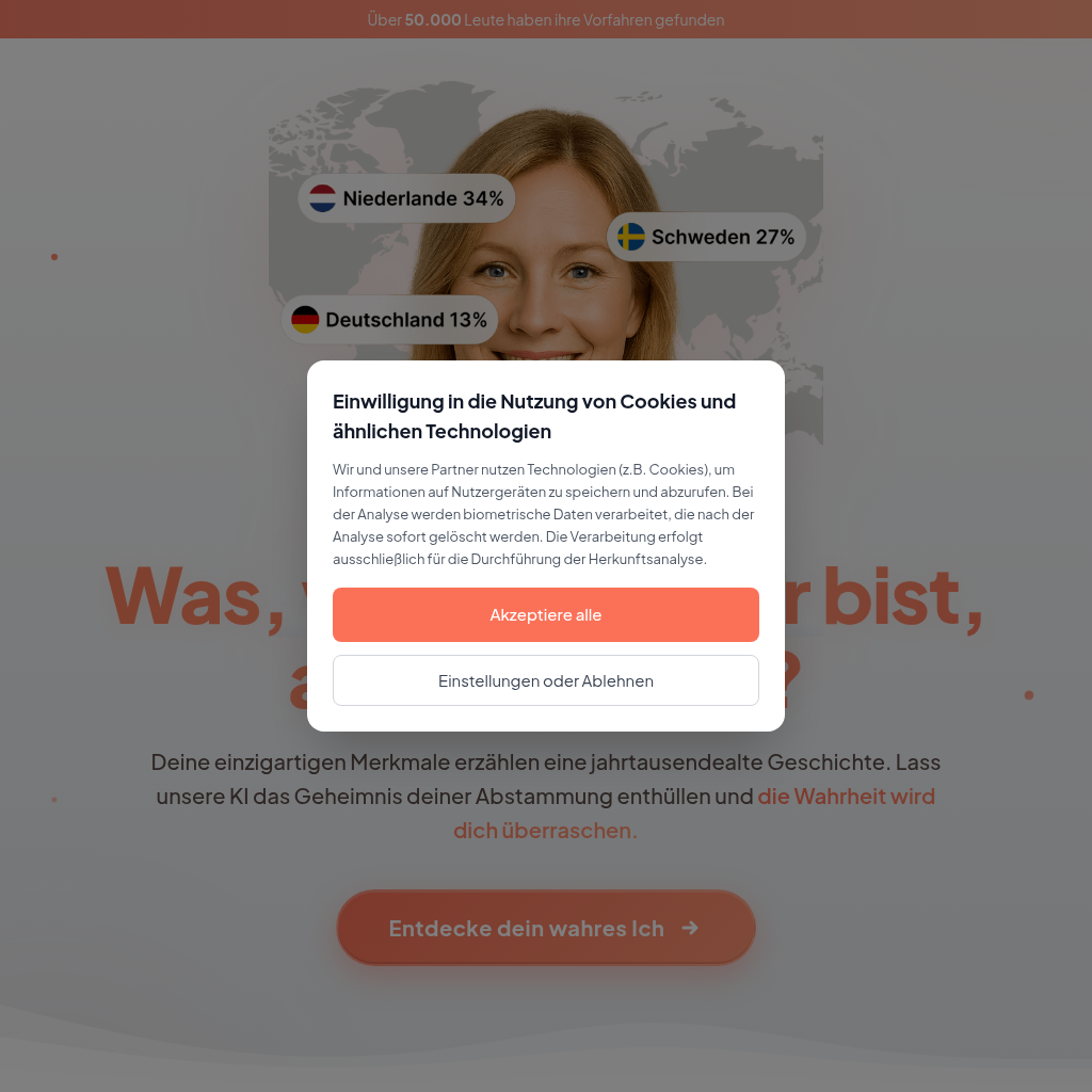 Entdecke deine Wurzeln durch modernste Technologie