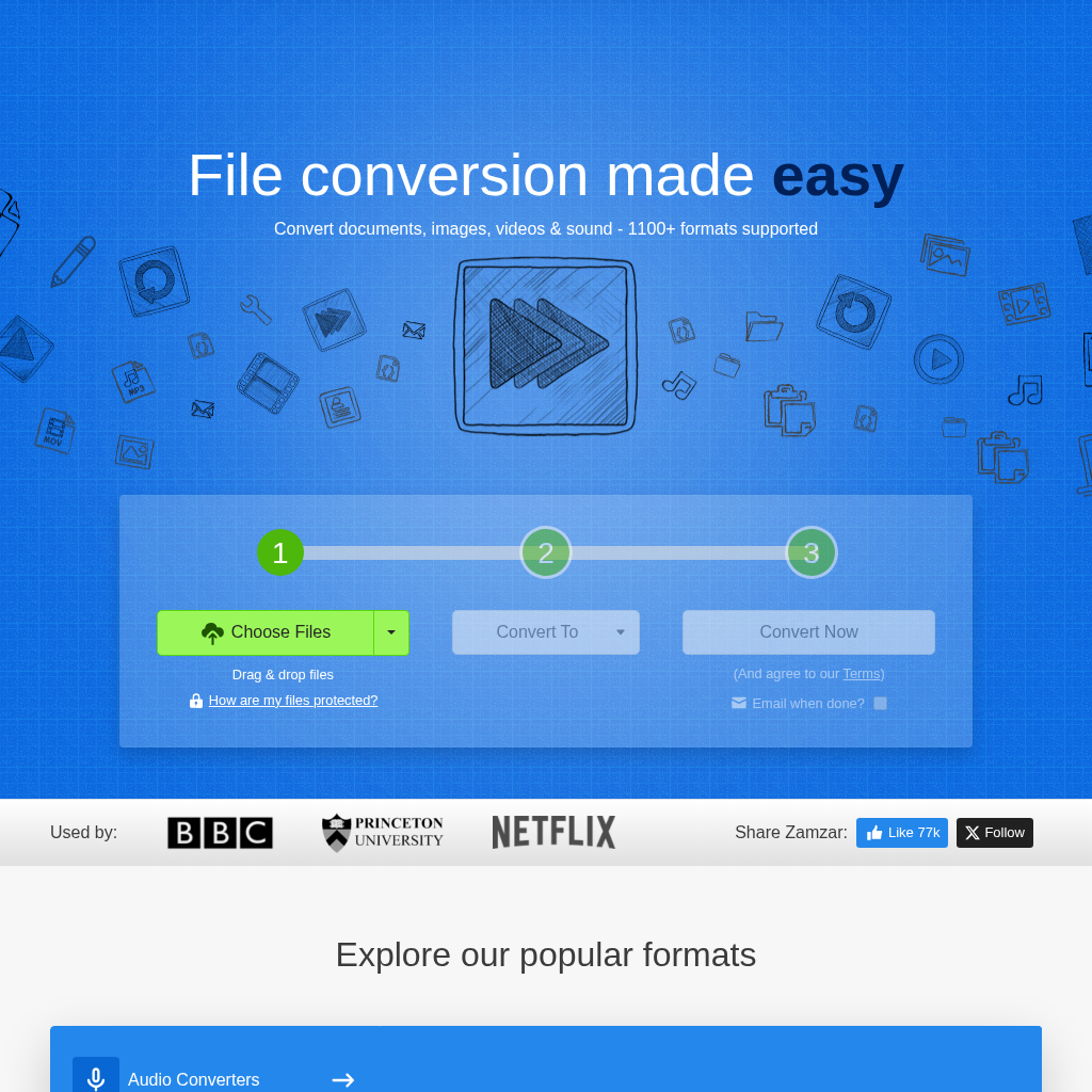 video converter, audio converter, image converter, eBook converter