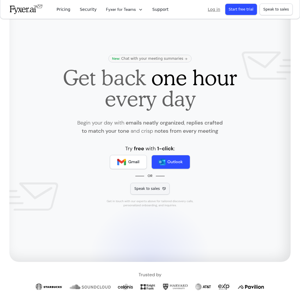 Fyxer | AI that writes your email replies