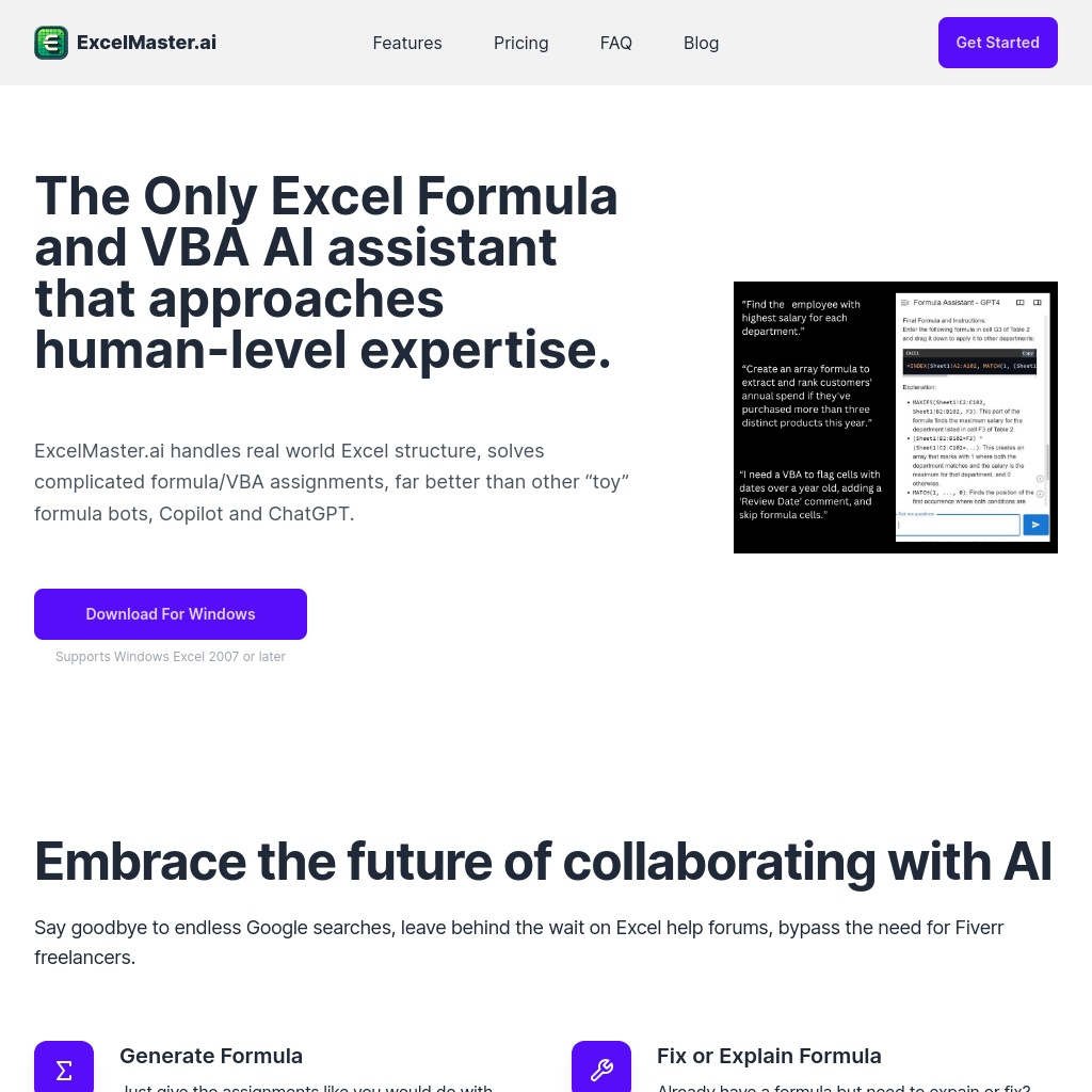 ExcelMaster.ai