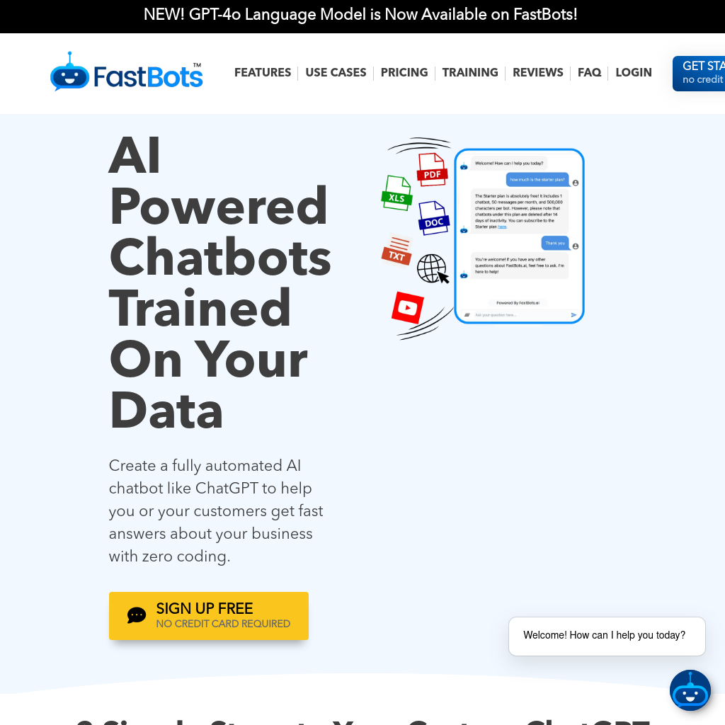 Ai Customer Service ChatBots Trained On Your Custom Data