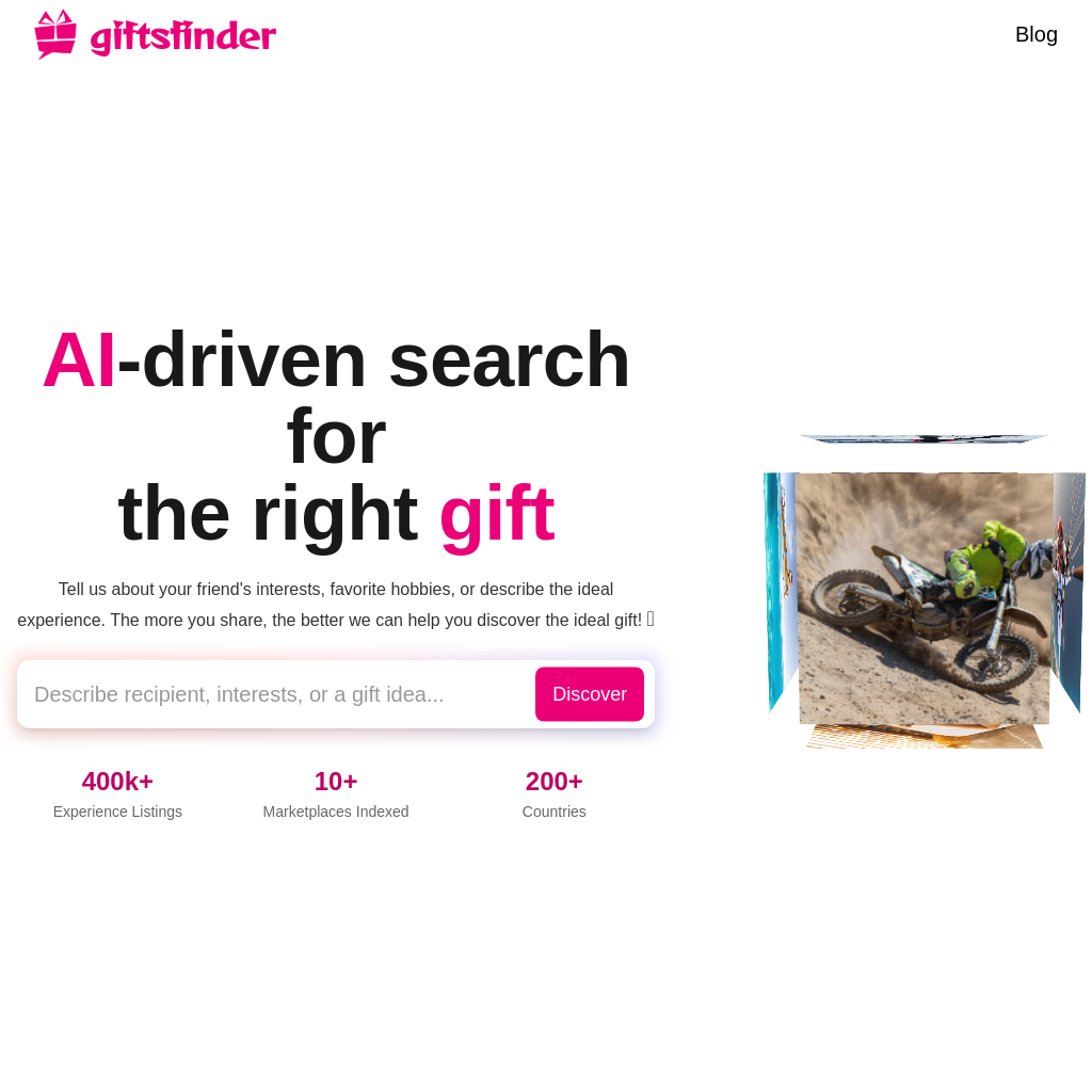 Gifts Finder AI - Gift Finder & Search Engine