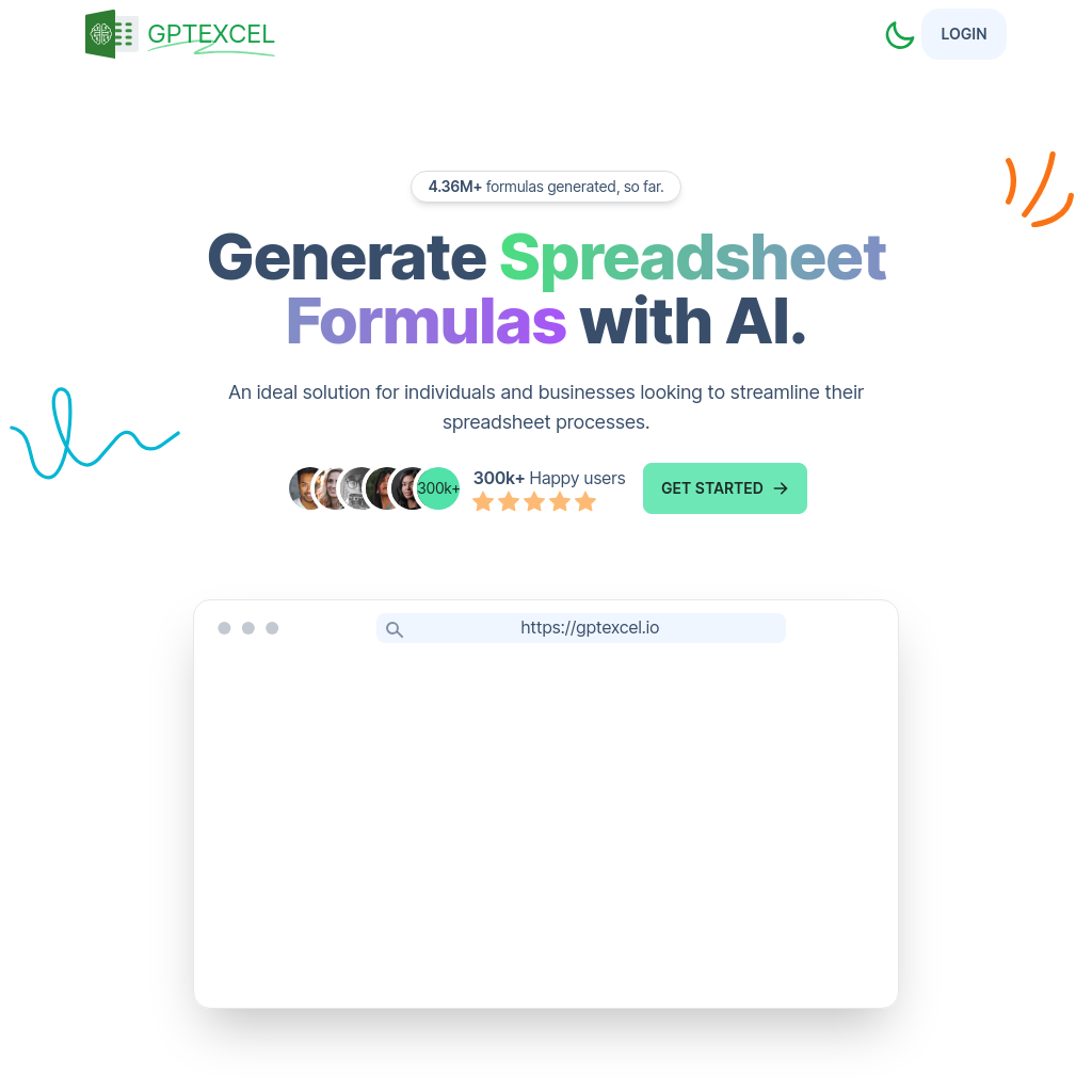 GPT Excel - AI Powered Excel formula Generator