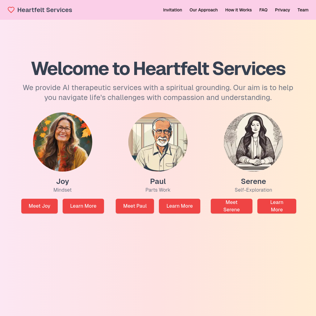 AI Therapy by Heartfelt Services