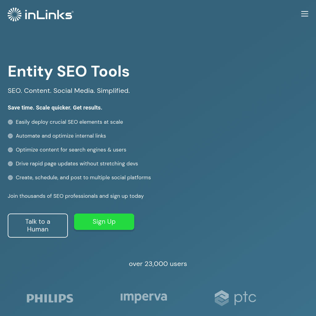 Inlinks® Entity SEO Tool