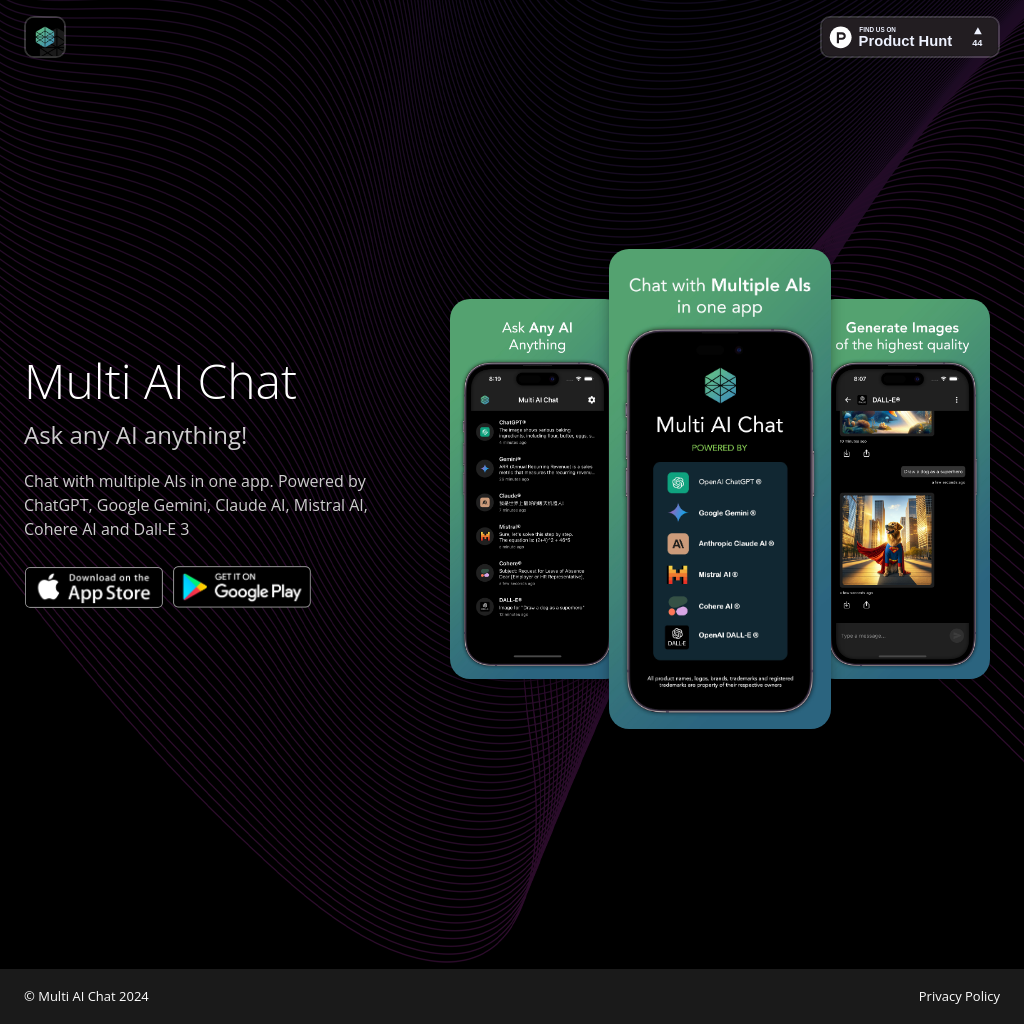 Multi AI Chat - Ask any AI anything