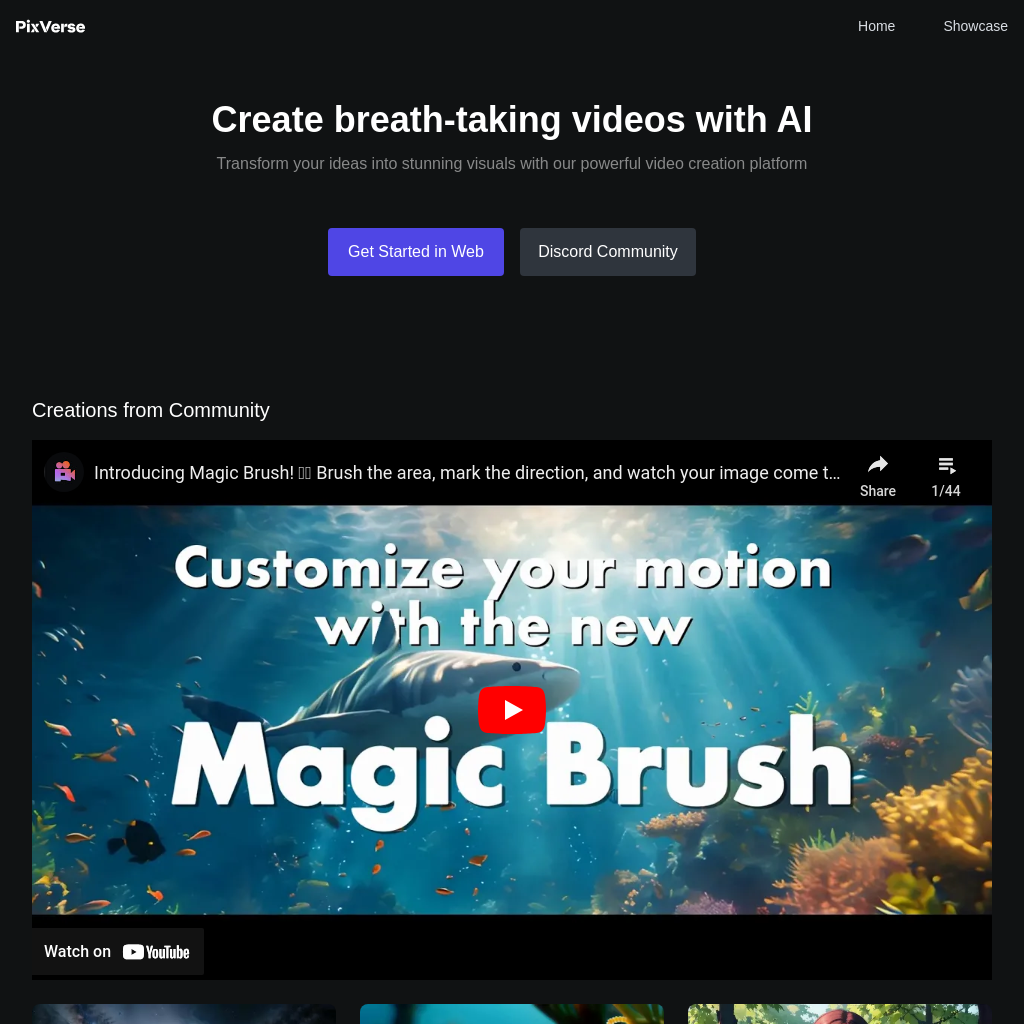 PixVerse - Create breath-taking videos with PixVerse AI