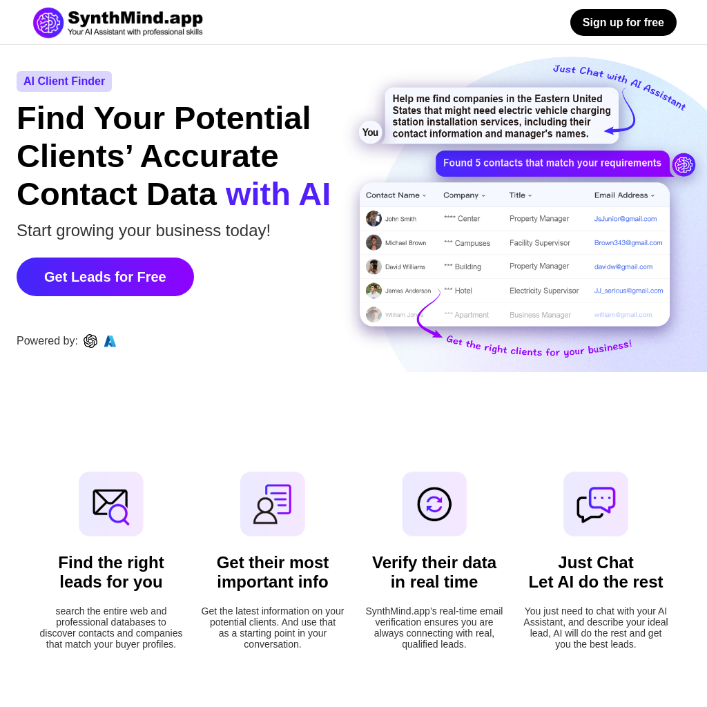 Leads AI 3 - SynthMind AI