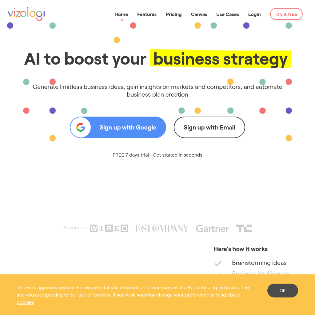 Vizologi - AI Business Plan Generator