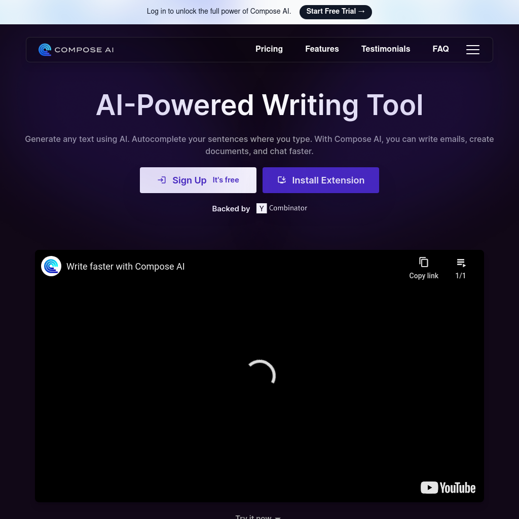 Compose AI: Automated Your Writing