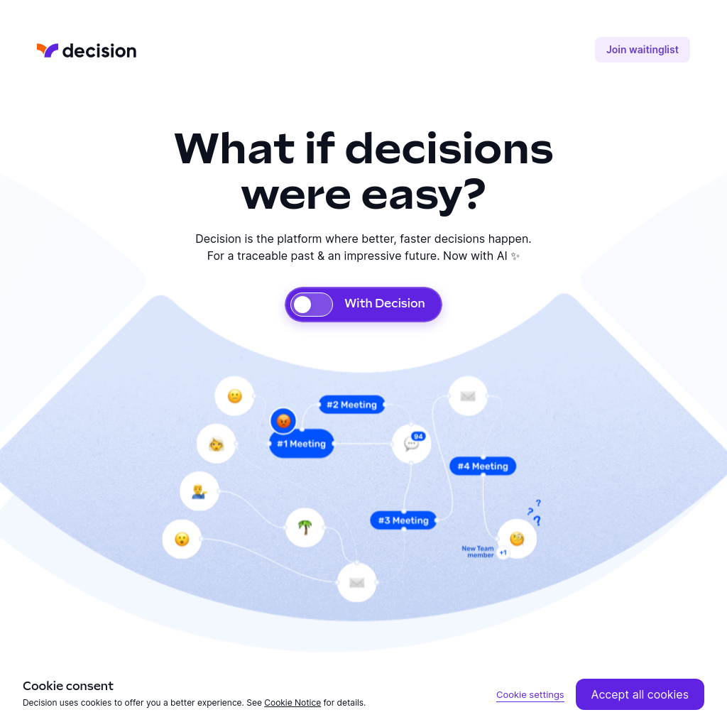 Decision: What if decisions were easy?