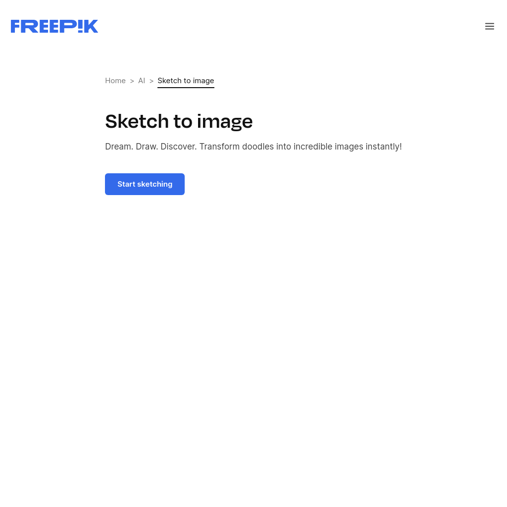 AI Sketch to image - Turn sketches into images | Freepik