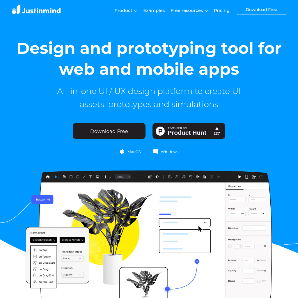 Free prototyping tool for web & mobile apps - Justinmindjustinmind-logoPrototyping-menu@2xUI-Design-menu@2xUX Design-menu@2xCollaboration-menu@2xnew-version-10-2 copyWireframing-menu@2xdesign-templates@2xUI-Kits-menu@2xjustinmind-logo