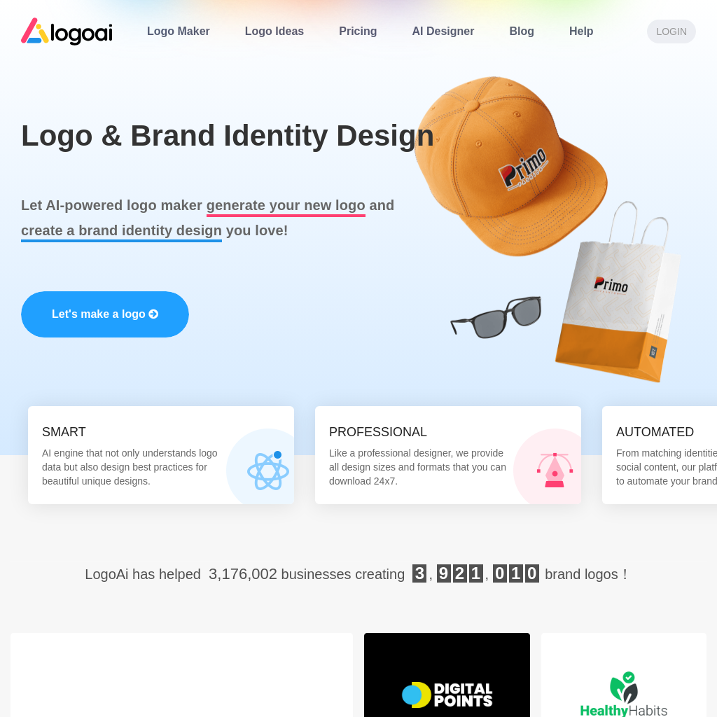 Design A New Logo & Brand Identity You Love! - LogoAI.com