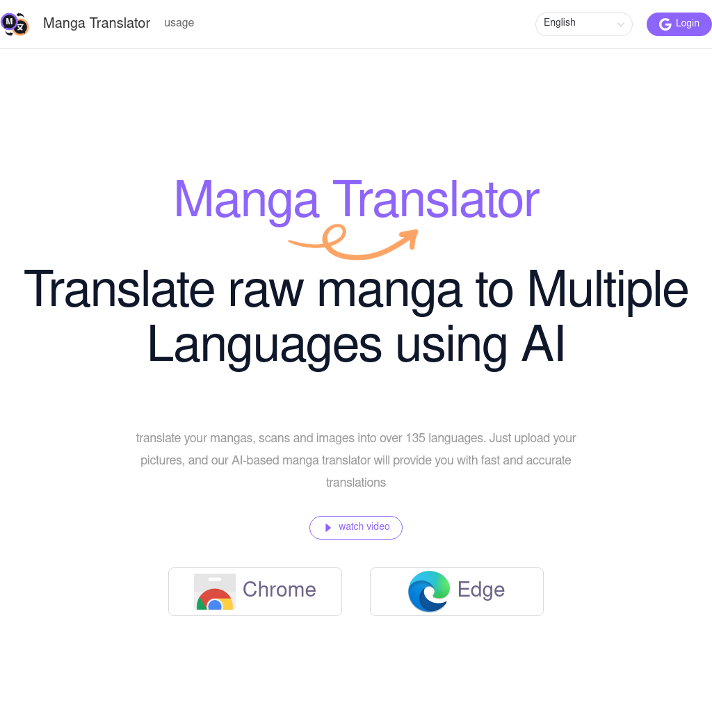 Manga Translator - manga translator extension