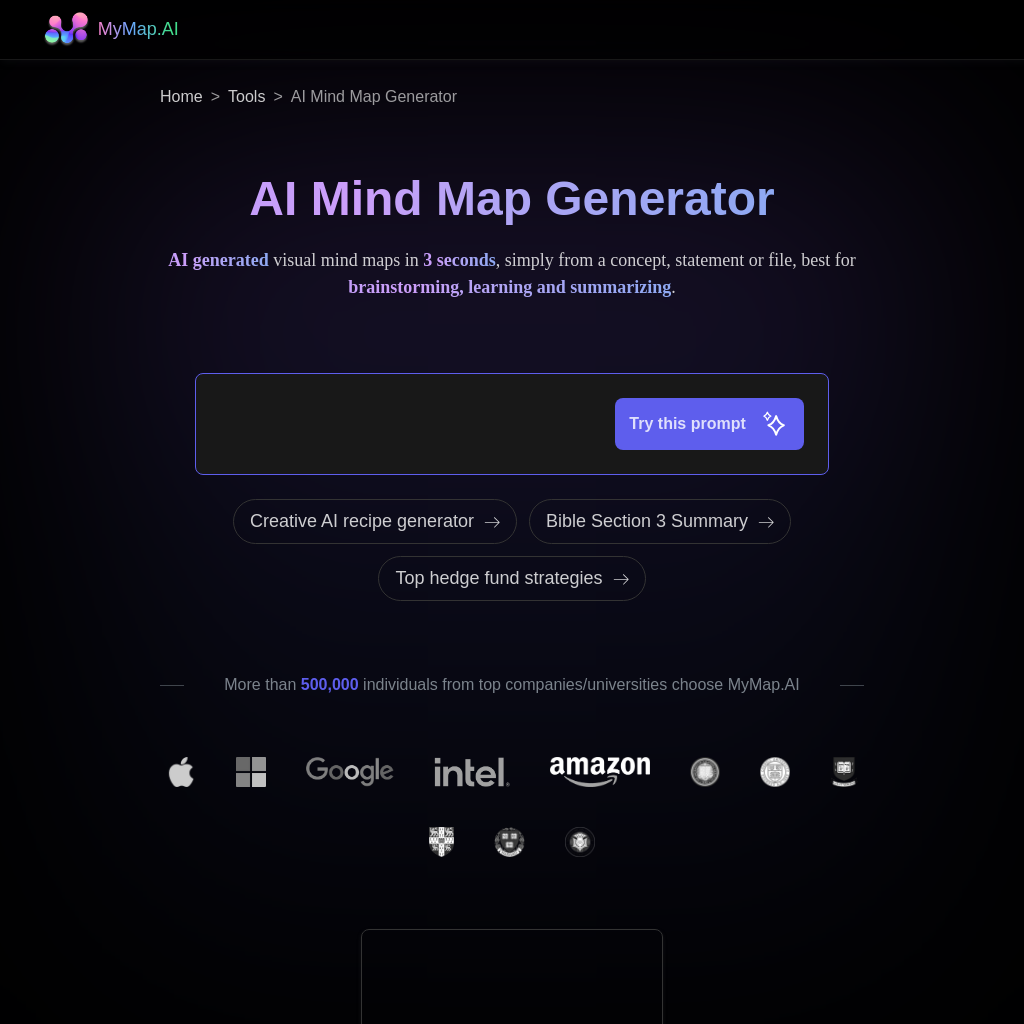 AI Mind Map Generator Free Online | Multi-tools All in One