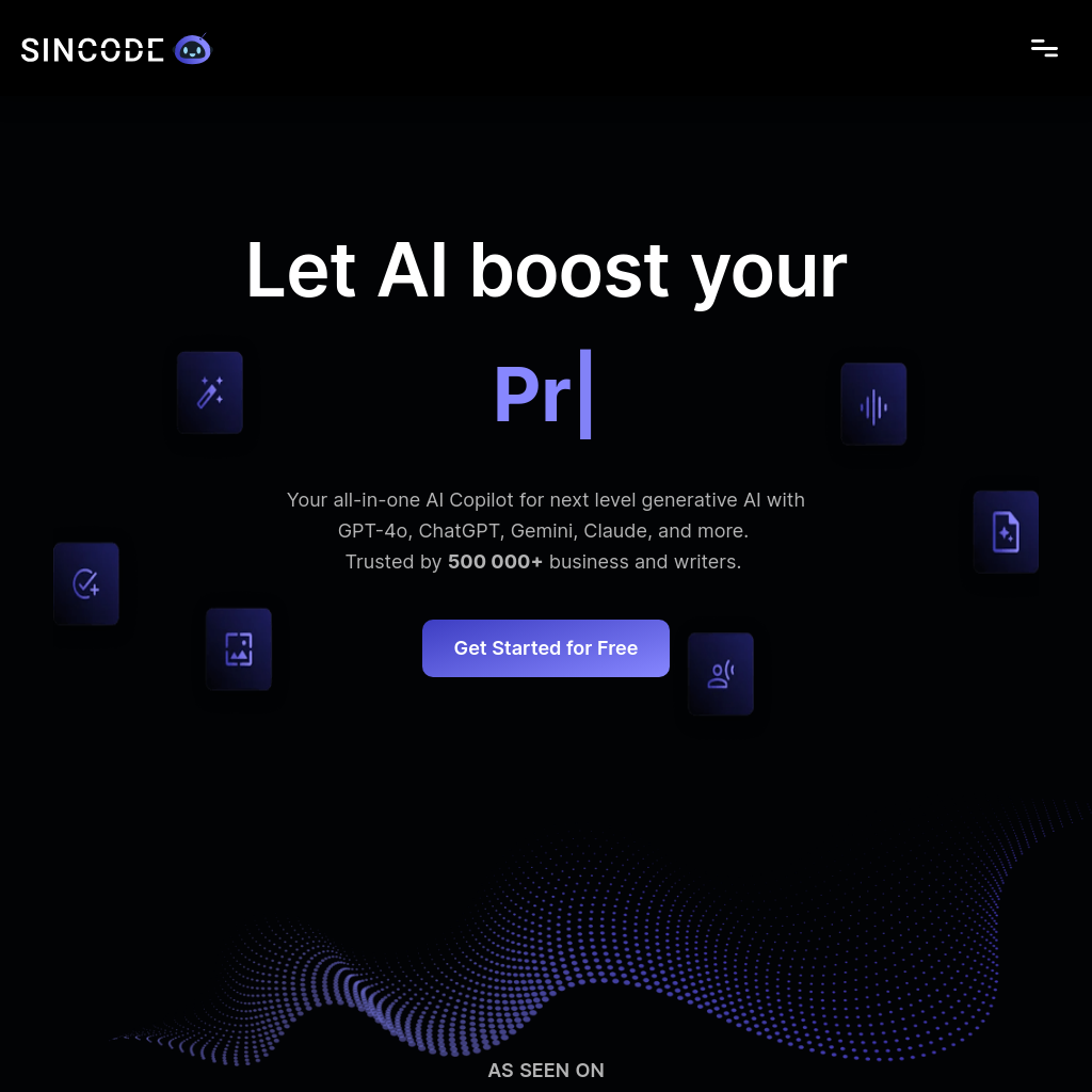 SinCode AI - AI Copywriter