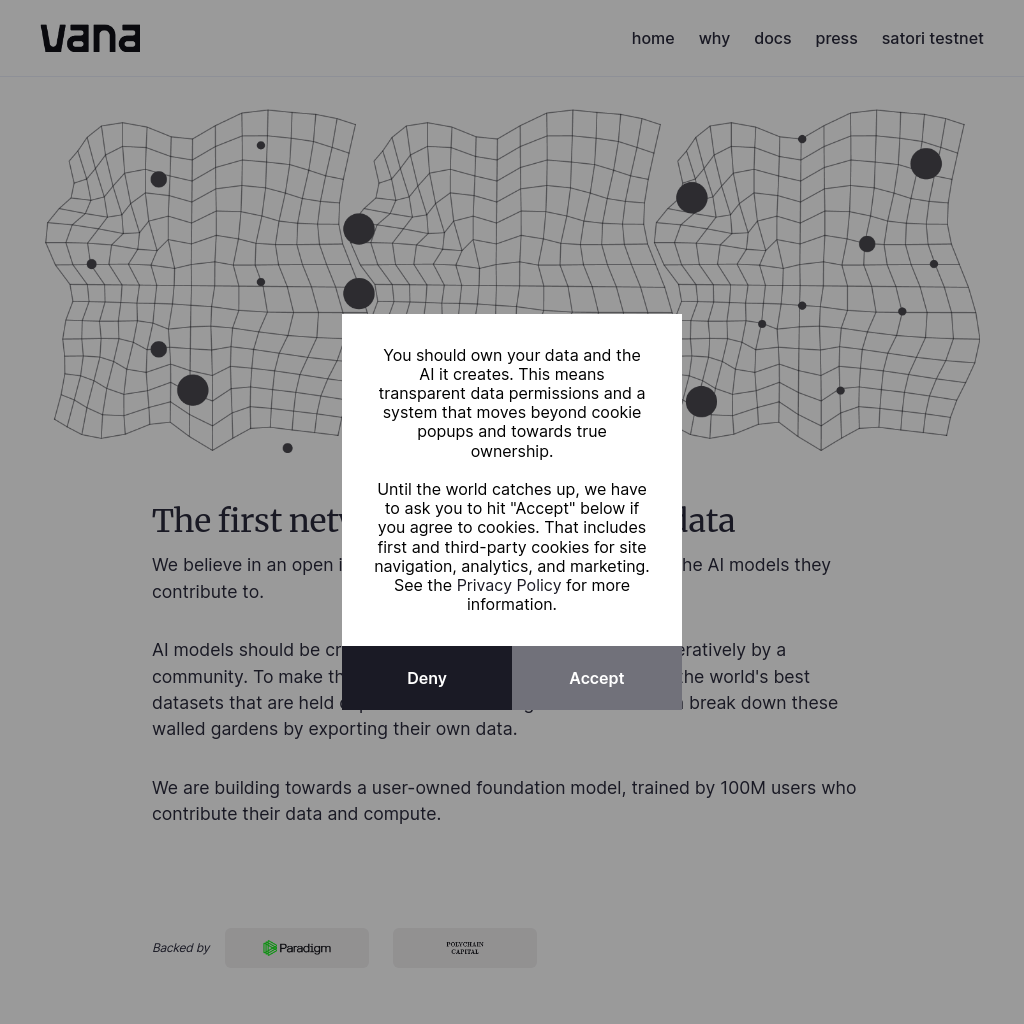 Vana | User-Owned Data