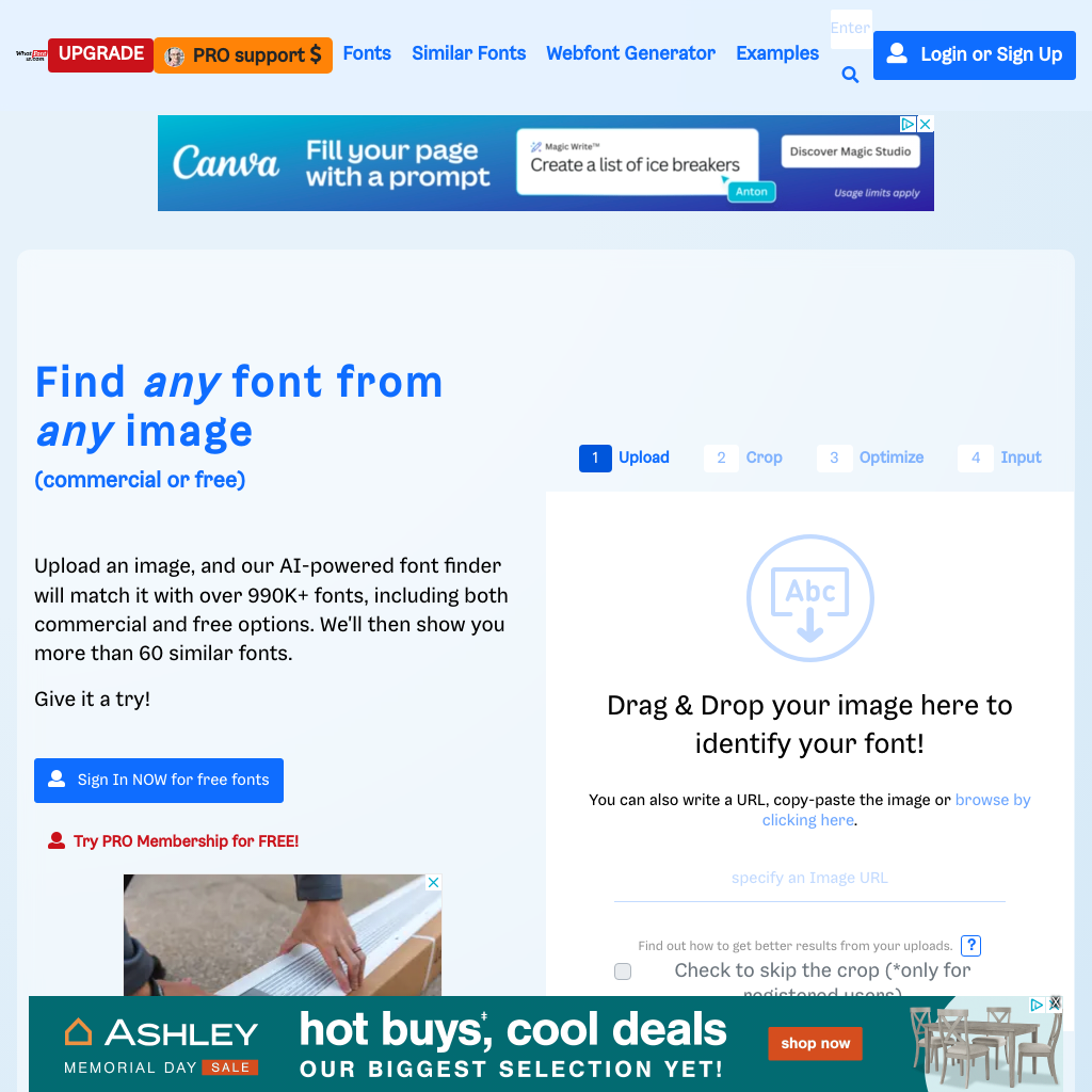 Font Finder 🔎 by What Font Is