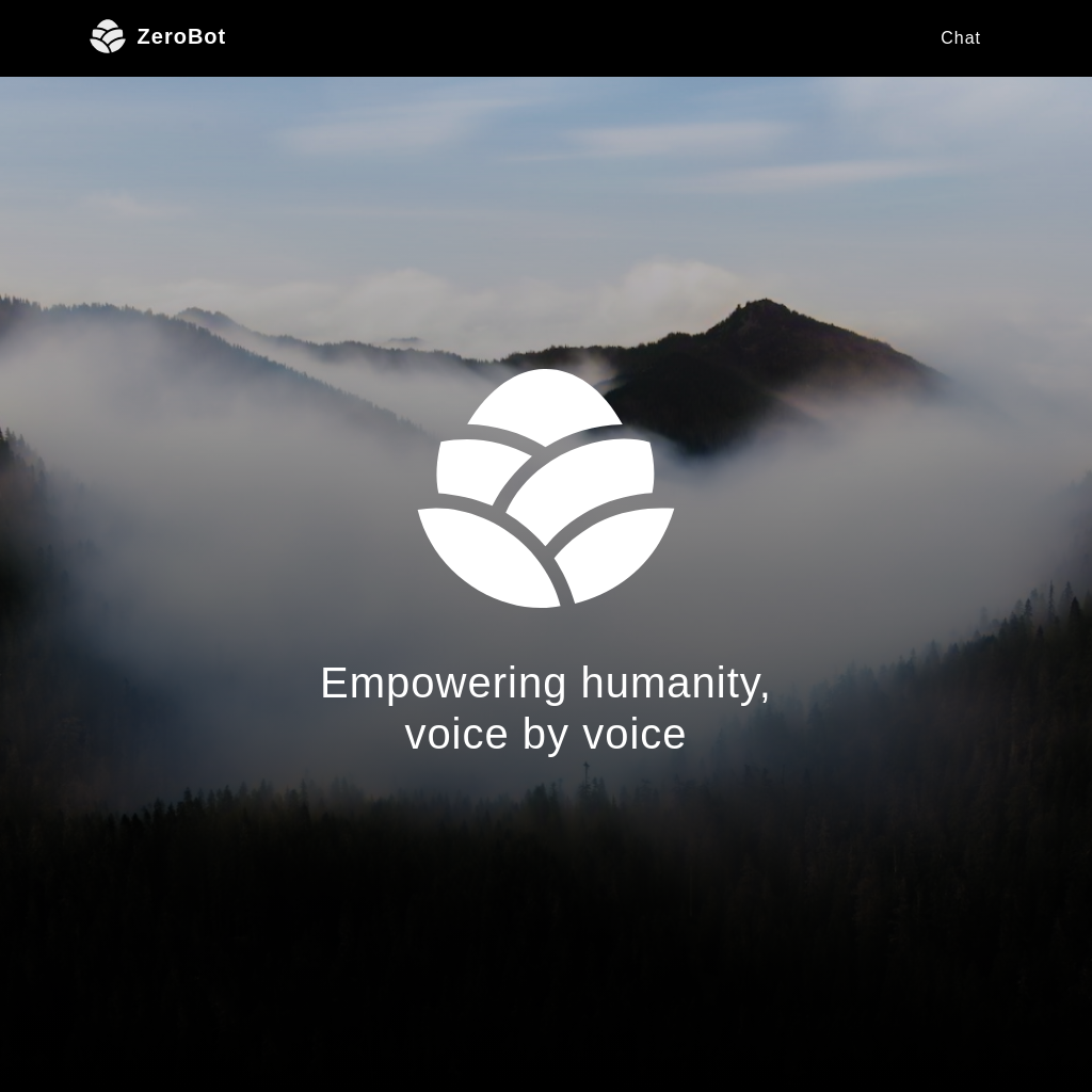ZeroBot - Internet's #1 verbal chatbot