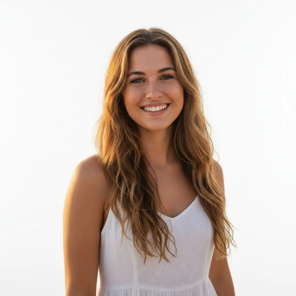 Professional editorial portrait prompt example